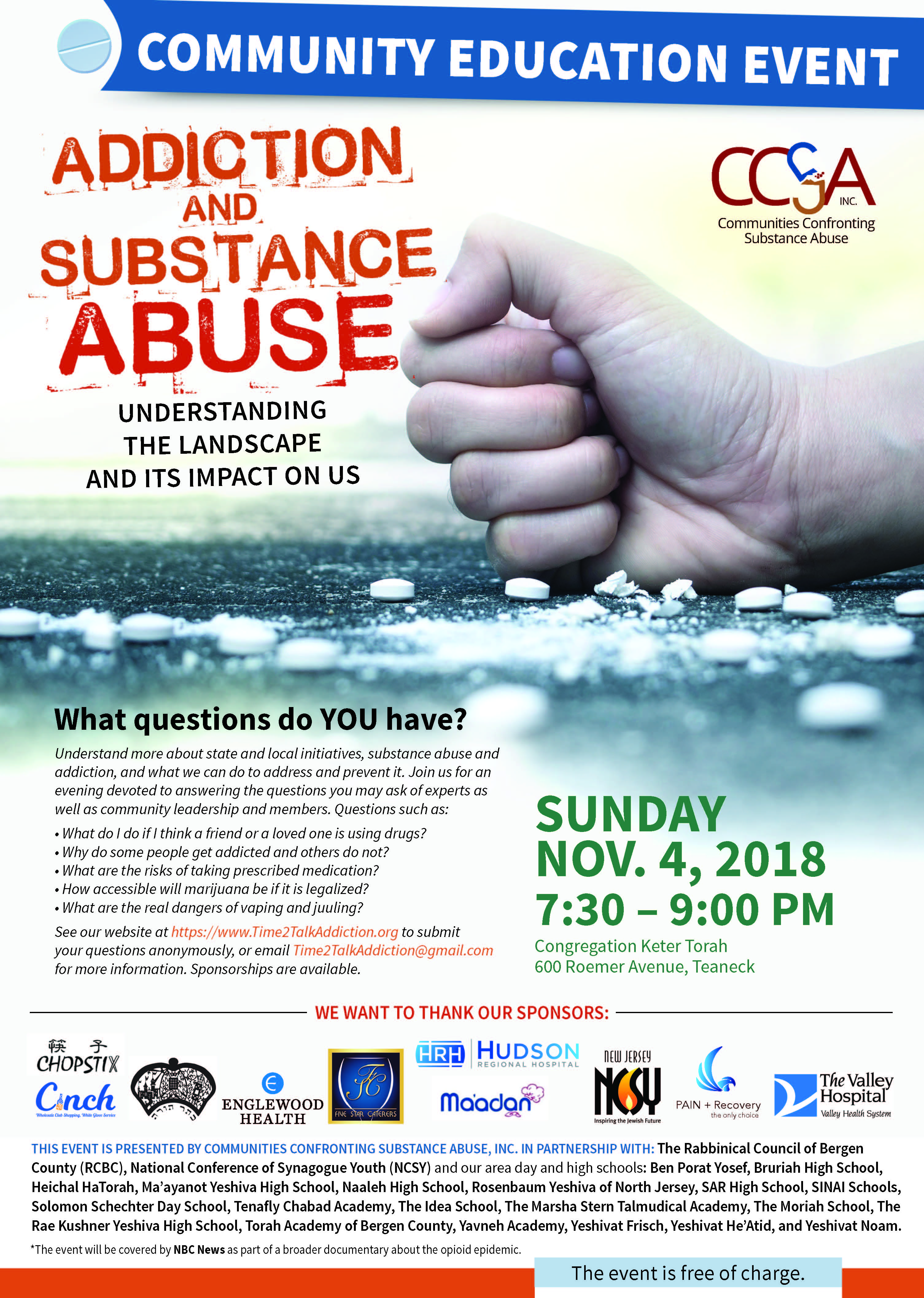 Comm Educ Event Nov 10x14 10-30-18